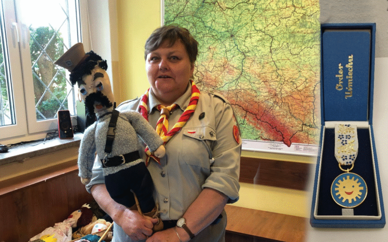 Krystyna Mamak i order uśmiechu